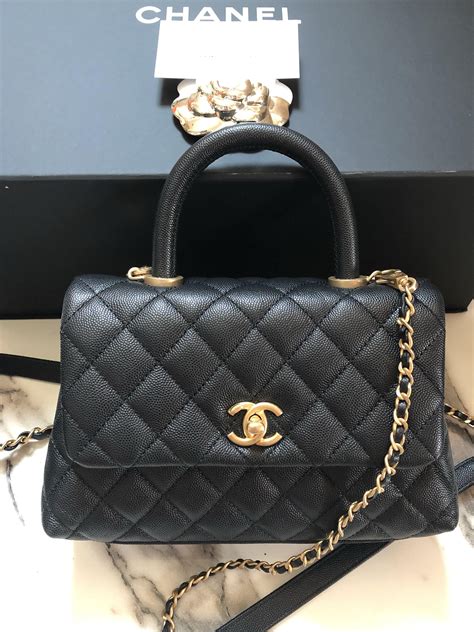 chanel bag with handle